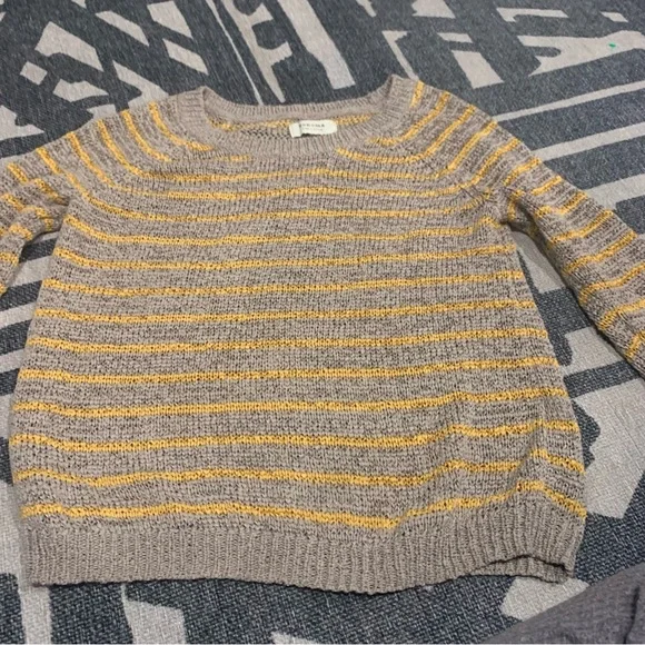 Cotton blend Sonoma striped sweater. - Picture 3 of 4